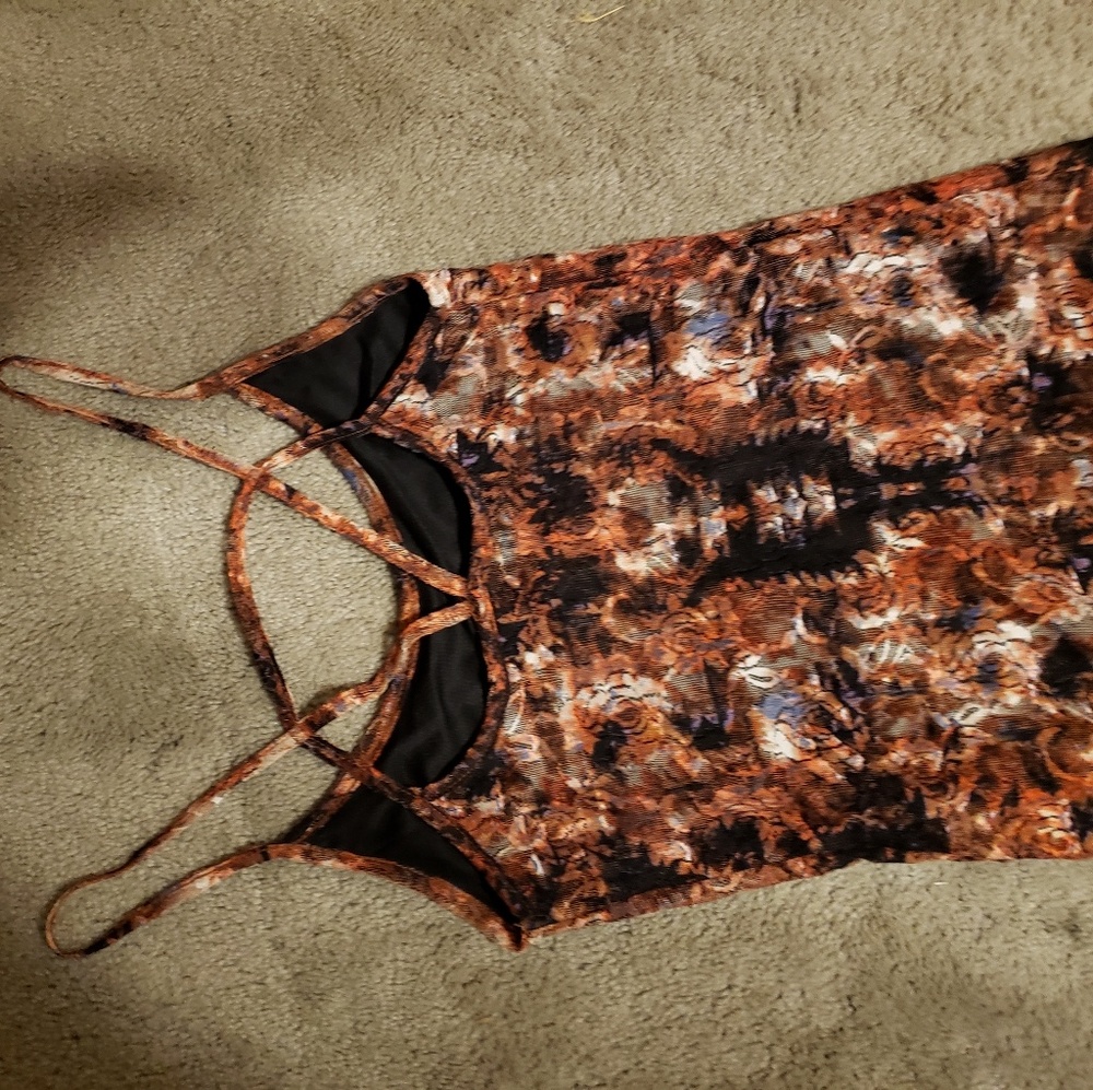 Tight long summer dress